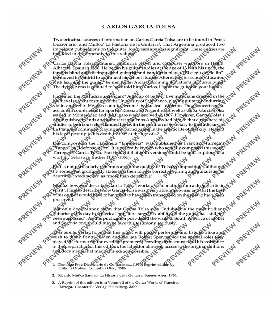The Collected Works for Guitar Classical Guitar scores gallery preview page 4