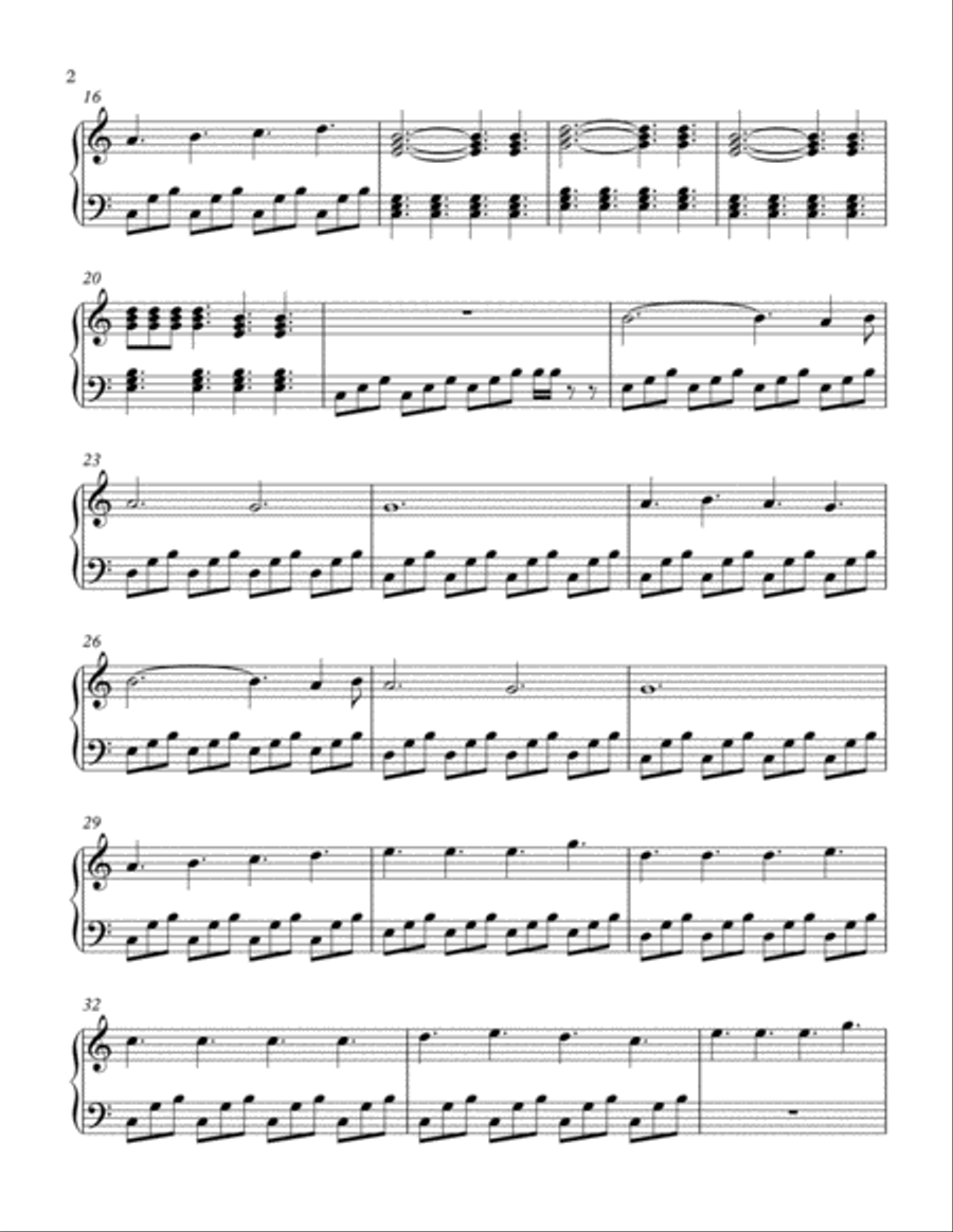 Falling Away Falling Away Piano Method scores gallery preview page 2
