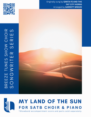Book cover for My Land of the Sun (SATB)