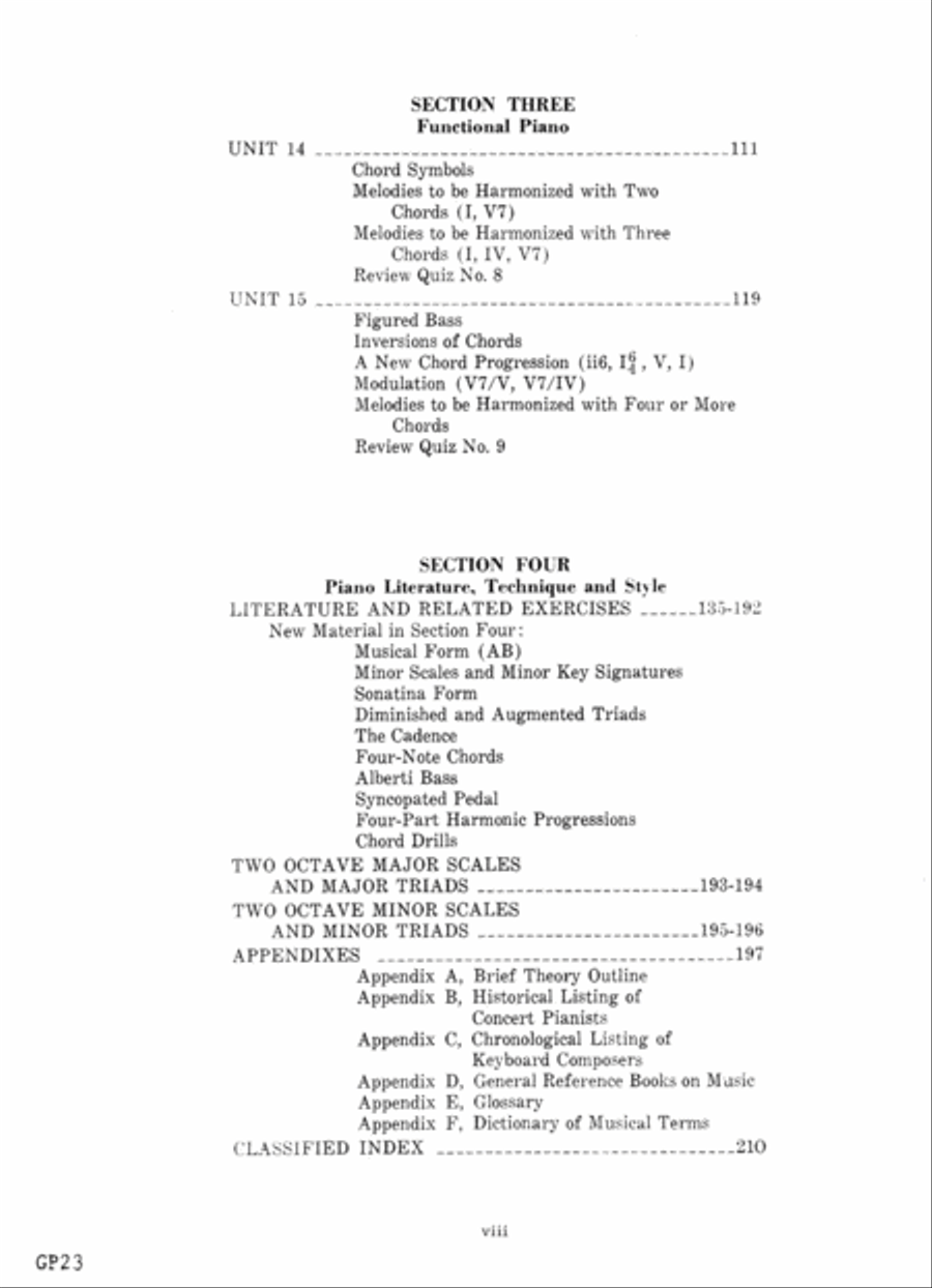 Beginning Piano For Adults Piano Method scores gallery preview page 4