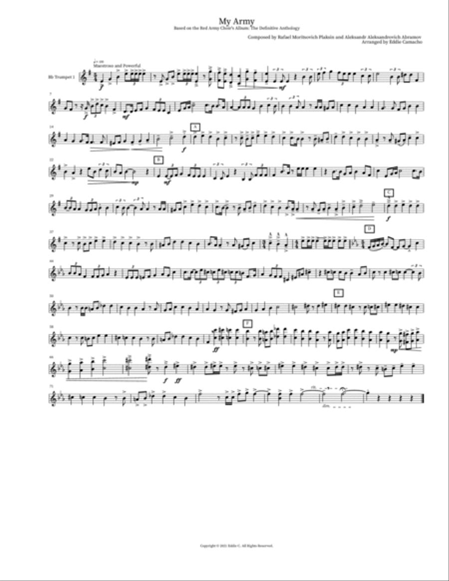 My Army Small Ensemble scores gallery preview page 5