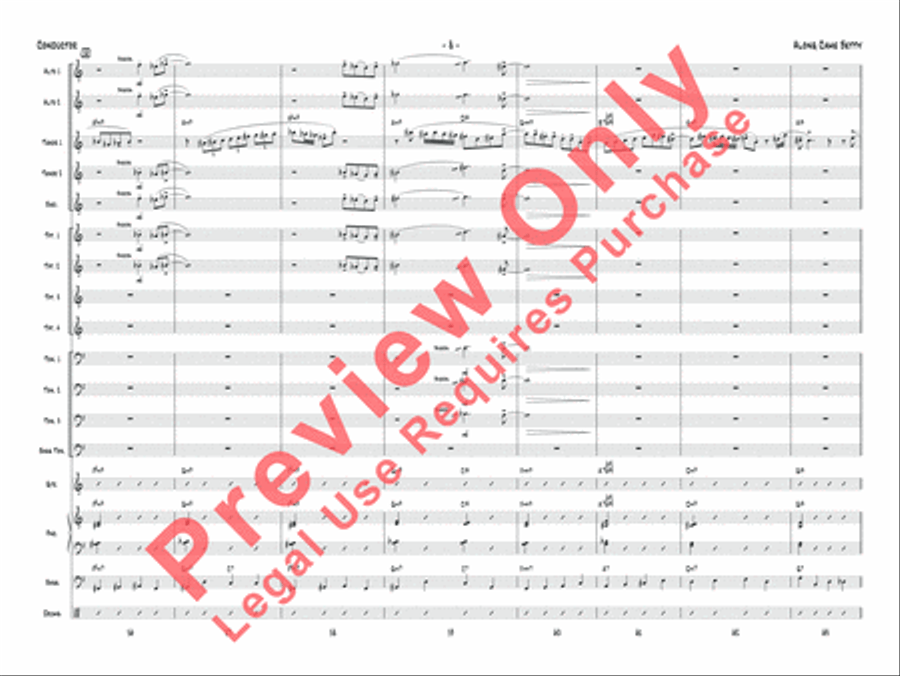 Along Came Betty Jazz Ensemble scores gallery preview page 9
