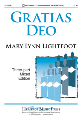 Book cover for Gratias Deo
