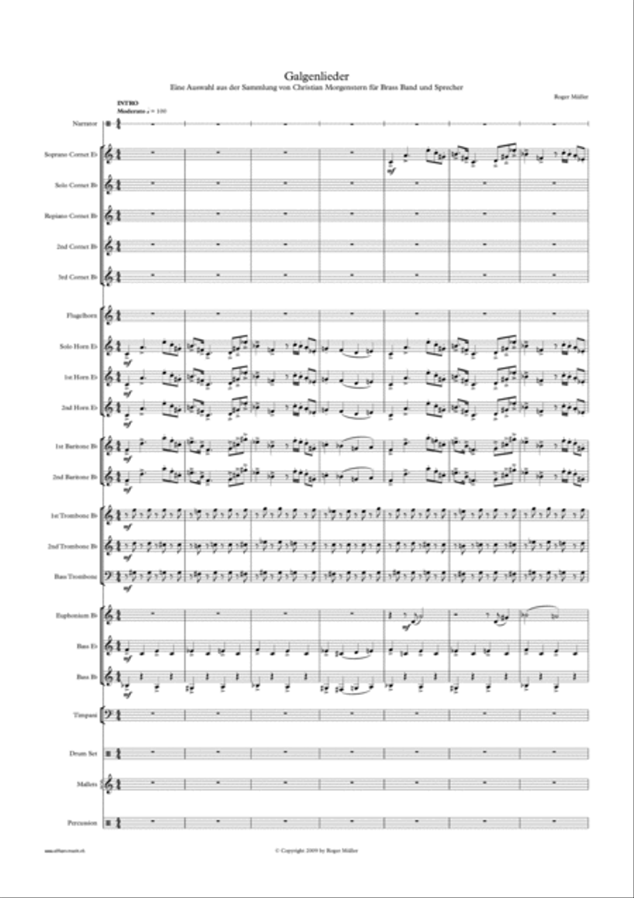 Galgenlieder / Gallow Songs