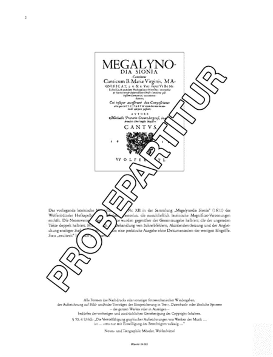 Magnificat 4-Part scores gallery preview page 3