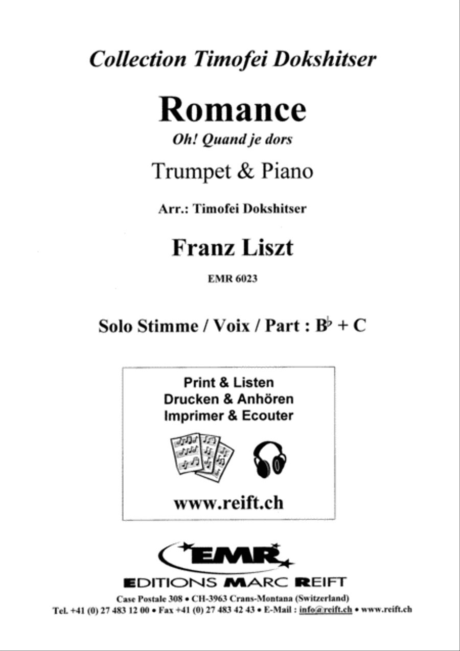 Romance Trumpet Solo scores gallery preview page 2