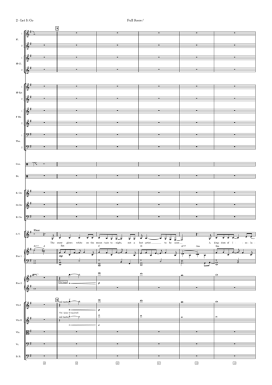 Let It Go Piccolo scores gallery preview page 2
