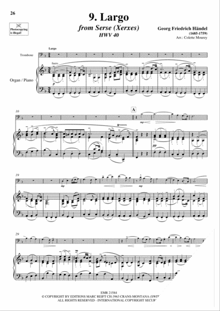 20 Greatest Wedding Solos Organ scores gallery preview page 11