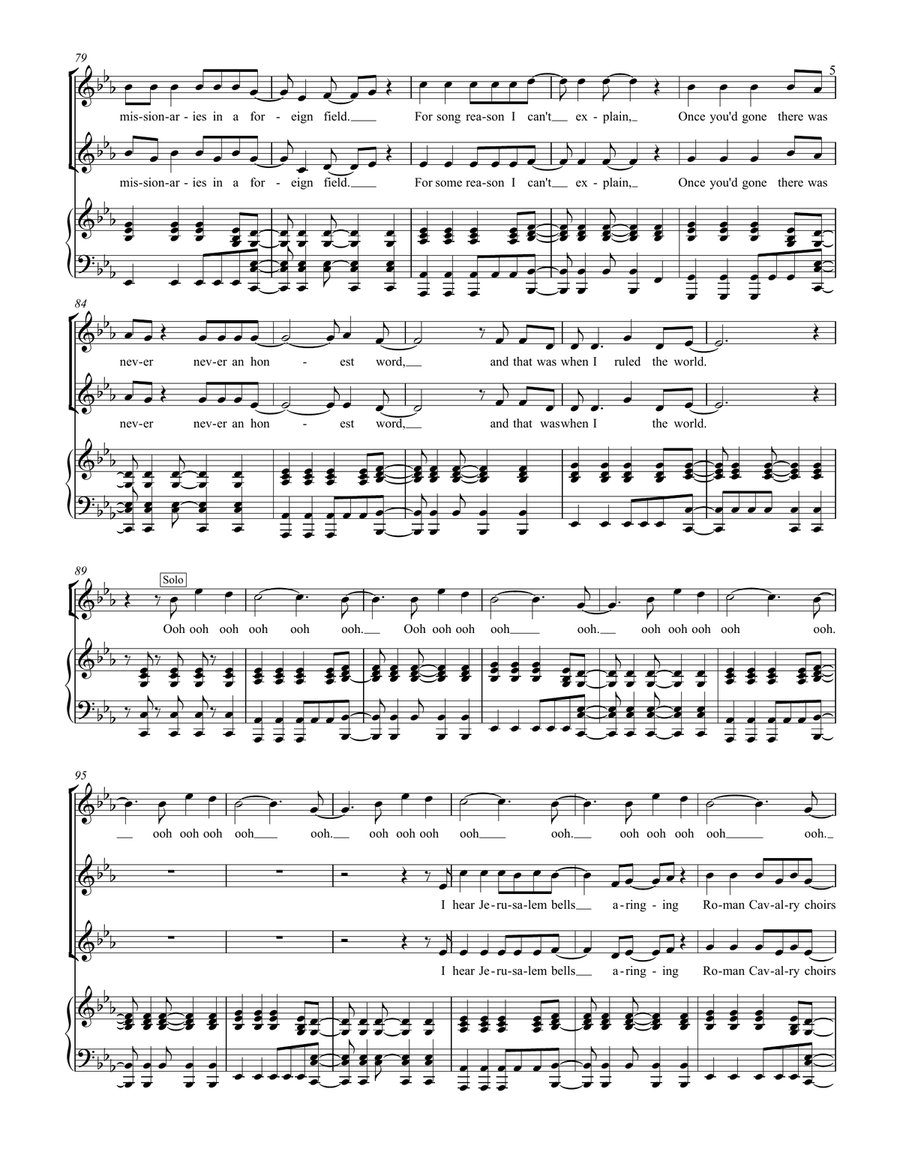 Viva La Vida SA scores gallery preview page 5