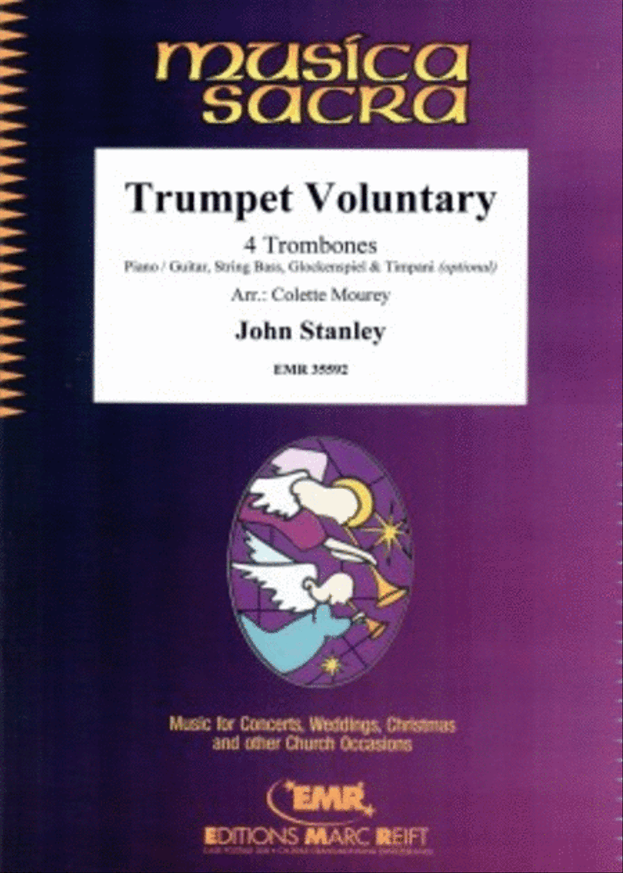 Trumpet Voluntary Trumpet Voluntary Trombone scores gallery preview page 1