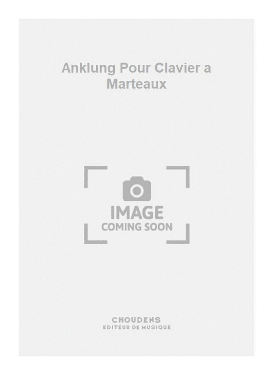 Anklung Pour Clavier a Marteaux Piano Solo scores gallery preview page 1