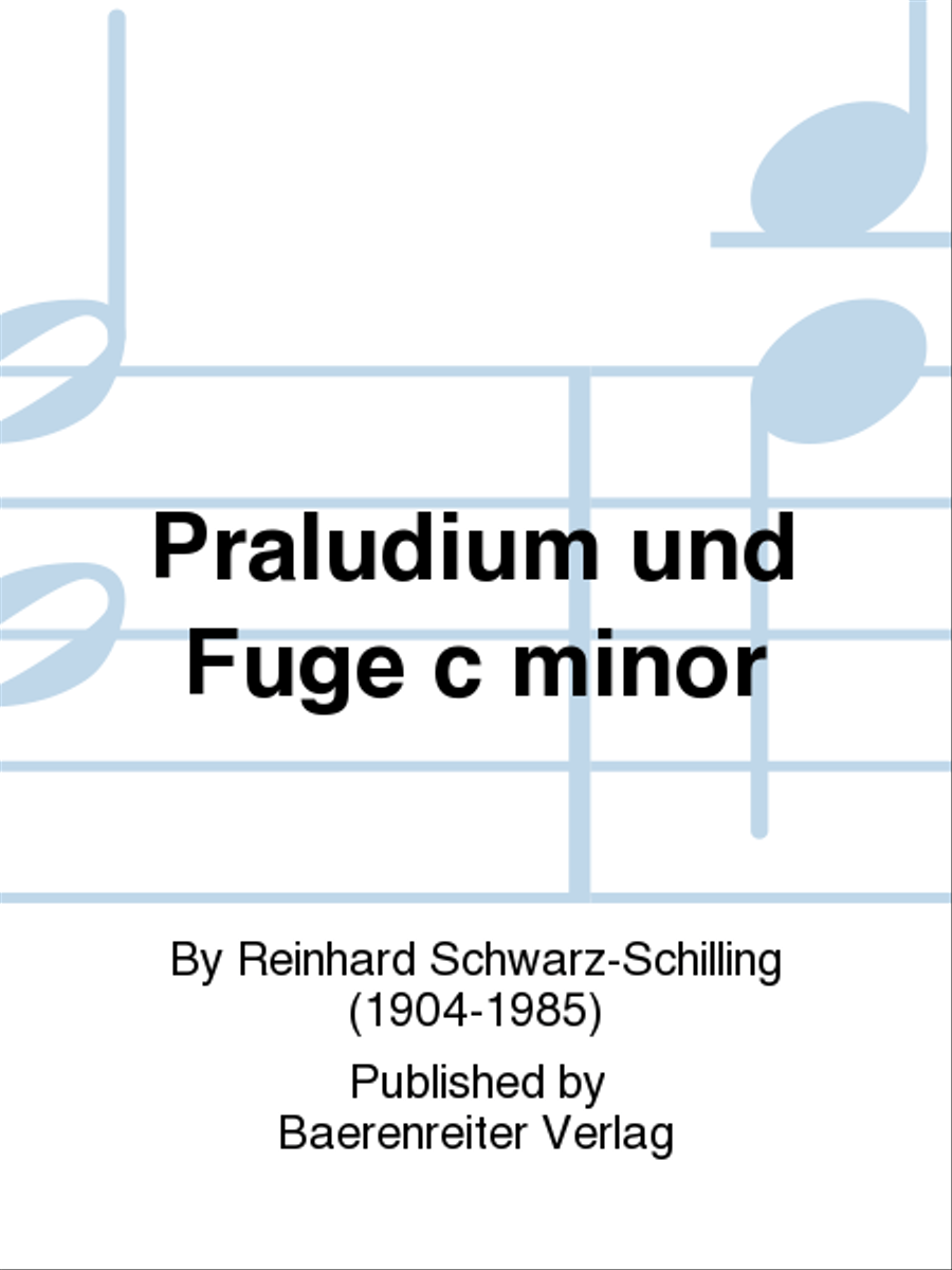 Praludium und Fuge c minor Organ scores gallery preview page 1