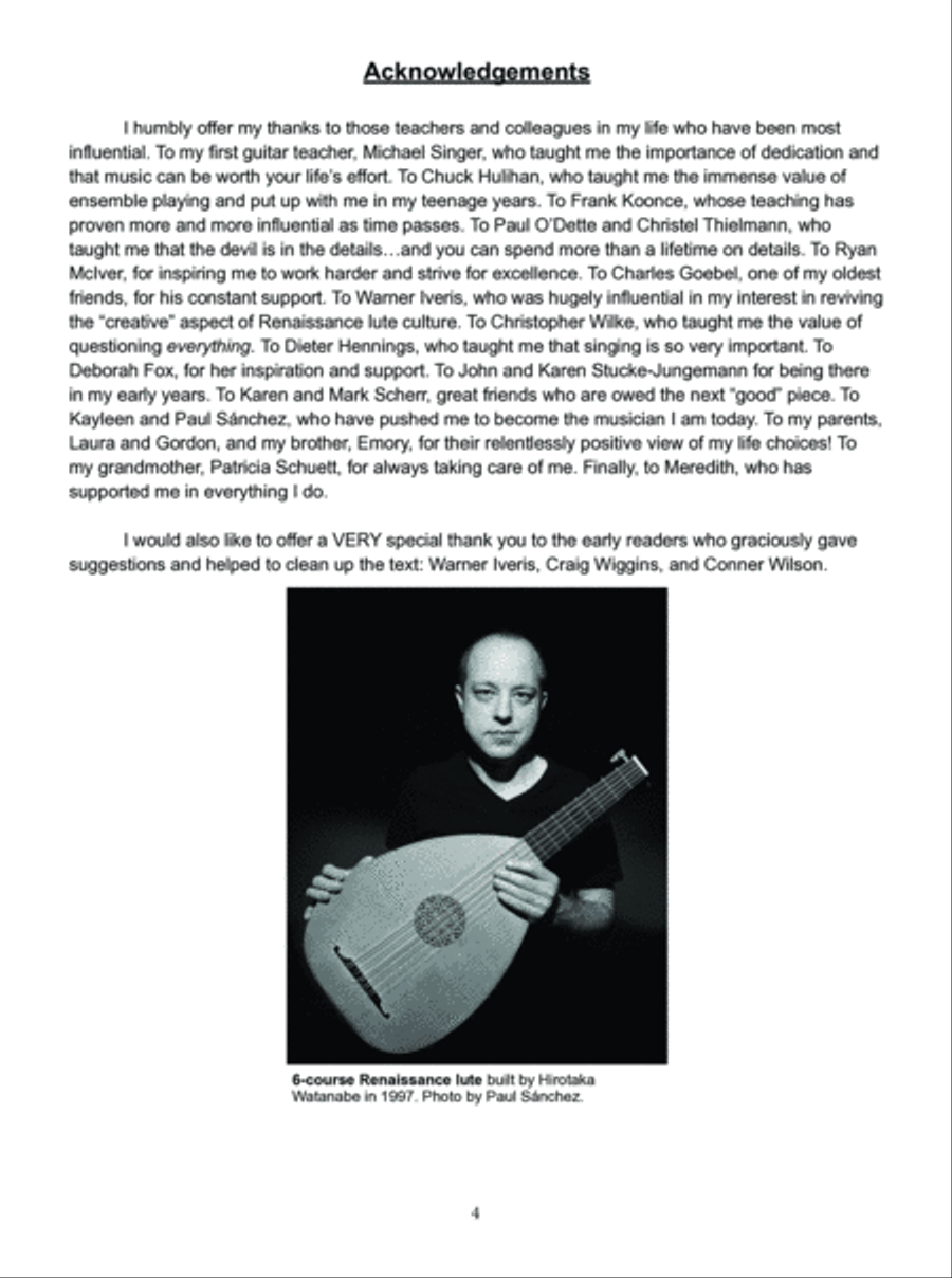 The Art of Lute Playing Lute scores gallery preview page 5