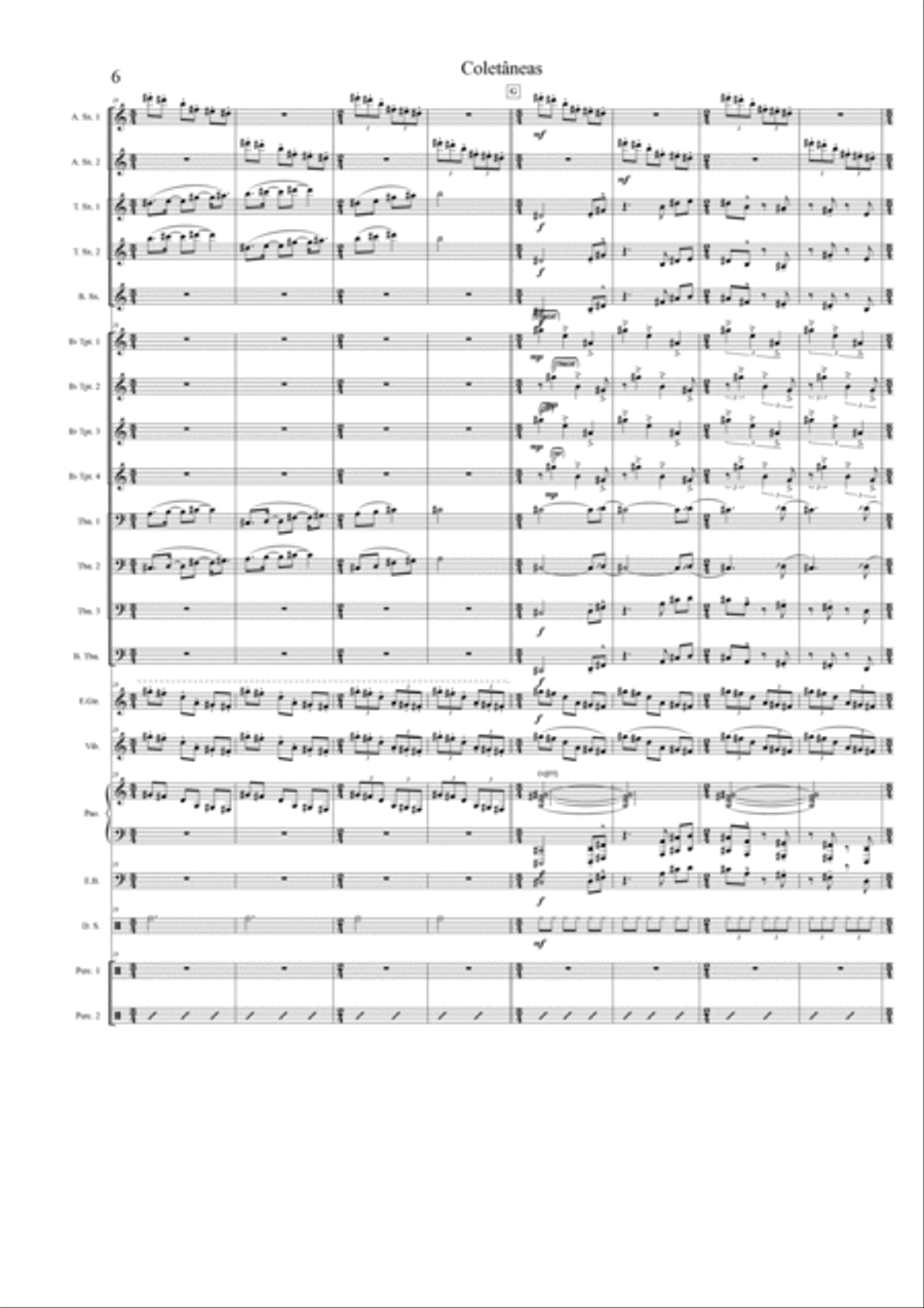 Coletâneas Coletâneas Jazz Ensemble scores gallery preview page 6
