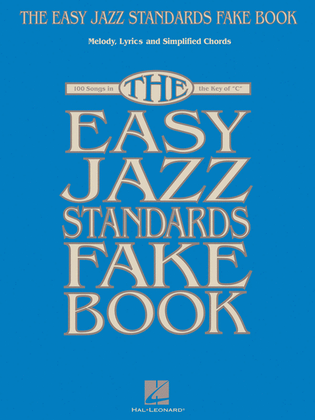 Book cover for The Easy Jazz Standards Fake Book