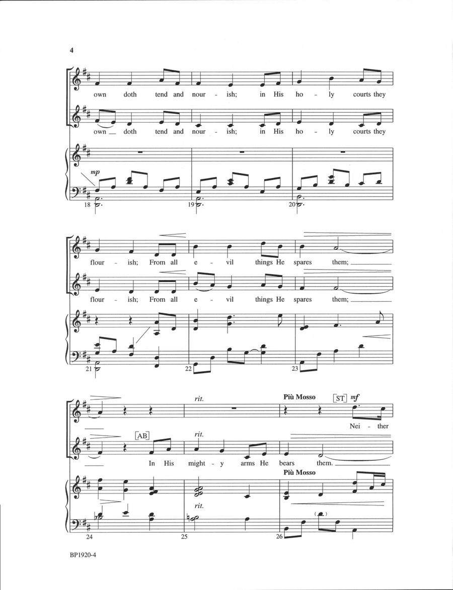Children of the Heavenly Father - Forrest 2-Part scores gallery preview page 4