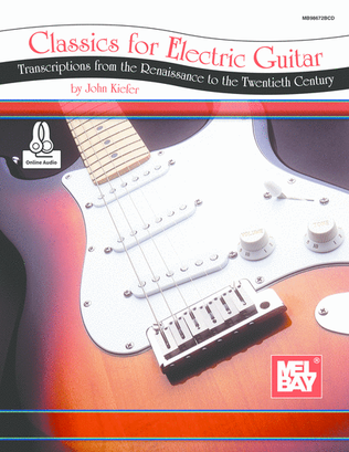 Book cover for Classics for Electric Guitar