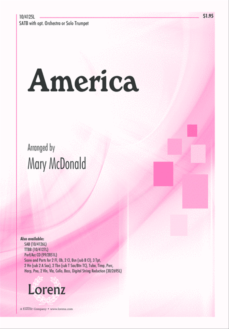 America 4-Part scores gallery preview page 1