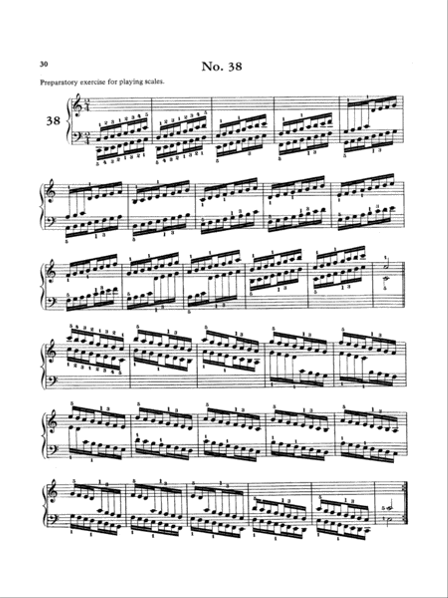 Hanon: The Virtuoso Pianist (Volume II) Piano Solo scores gallery preview page 1