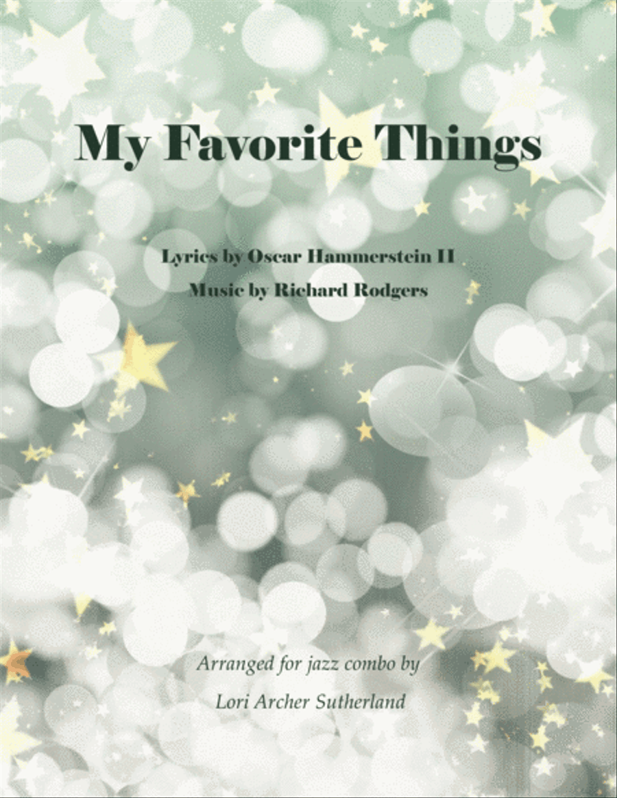 My Favorite Things My Favorite Things Jazz Ensemble scores gallery preview page 1