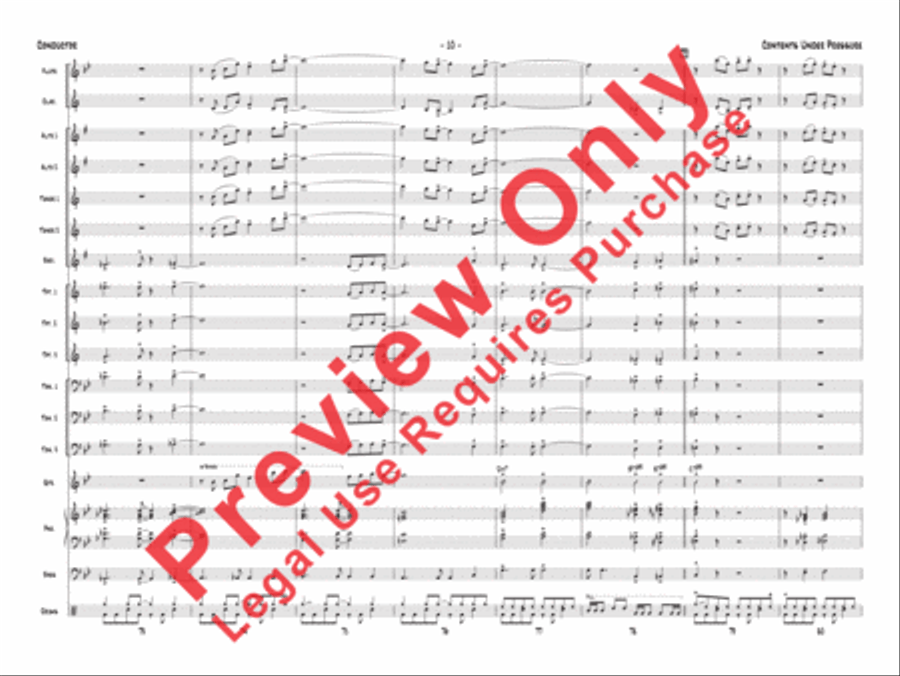 Contents Under Pressure Contents Under Pressure Jazz Ensemble scores gallery preview page 13
