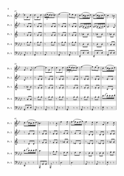 Brass Quintet - Verdi - Brindisi (Libiamo) - from La Traviata image number null