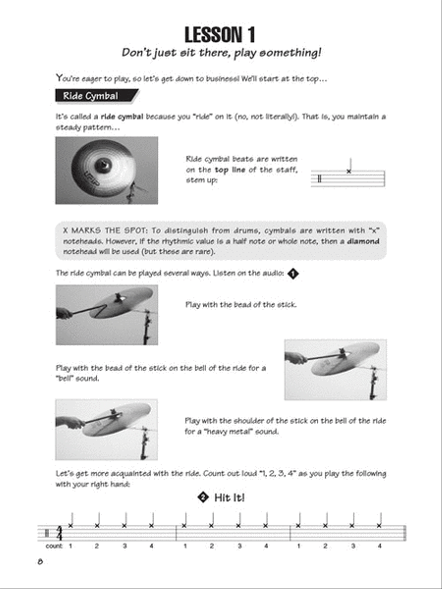 FastTrack Drums Method – Book 1 Drums scores gallery preview page 2