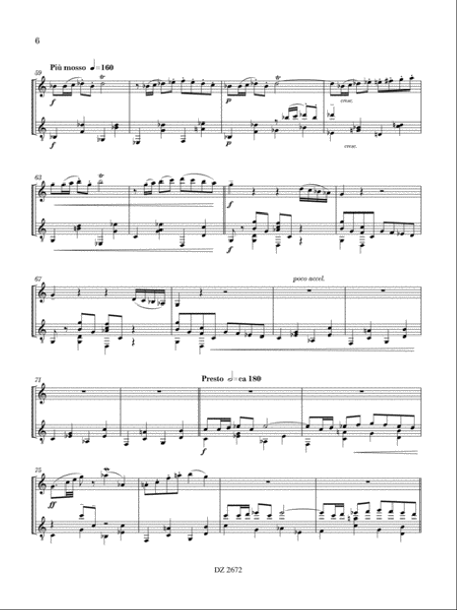 Bis! Bis! Classical Guitar scores gallery preview page 6