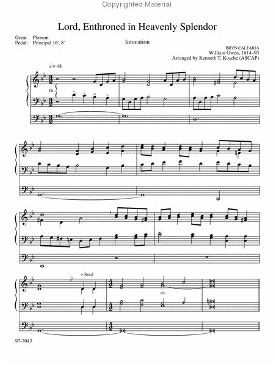 Sonus Novus, Vol. 1 Organ scores gallery preview page 2