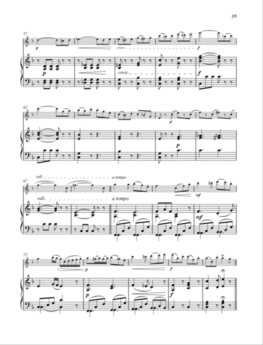 Song Without Words Flute Solo scores gallery preview page 4