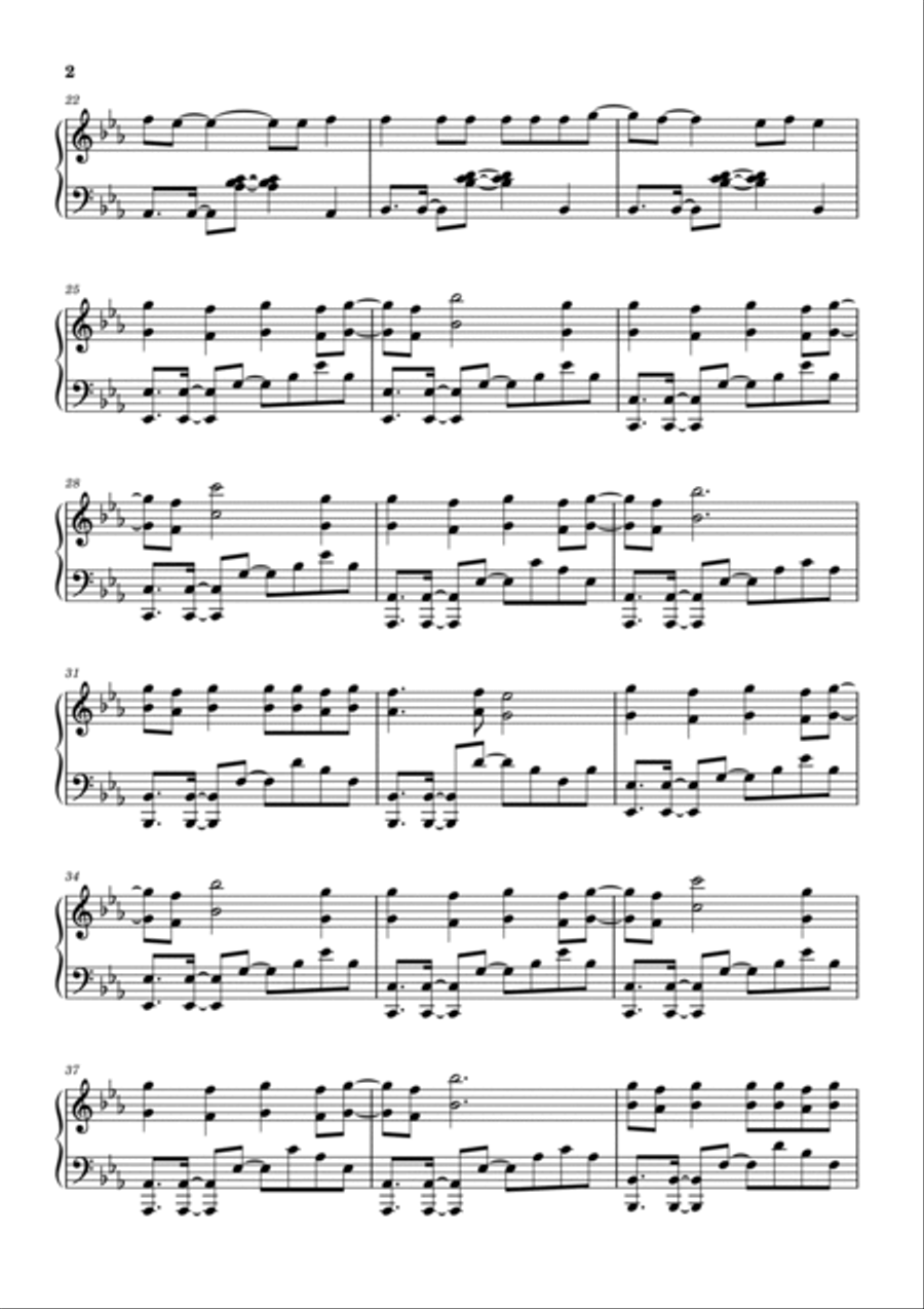 Baby Piano Solo scores gallery preview page 2