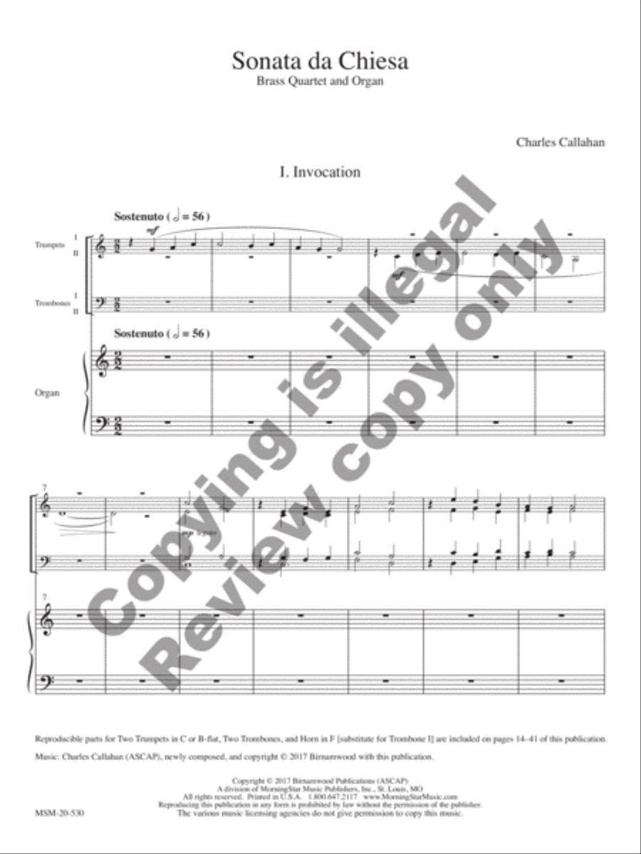 Sonata da Chiesa Sonata da Chiesa Organ scores gallery preview page 10