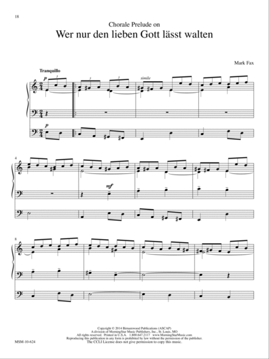African-American Organ Music Anthology, Volume 7 Organ scores gallery preview page 6