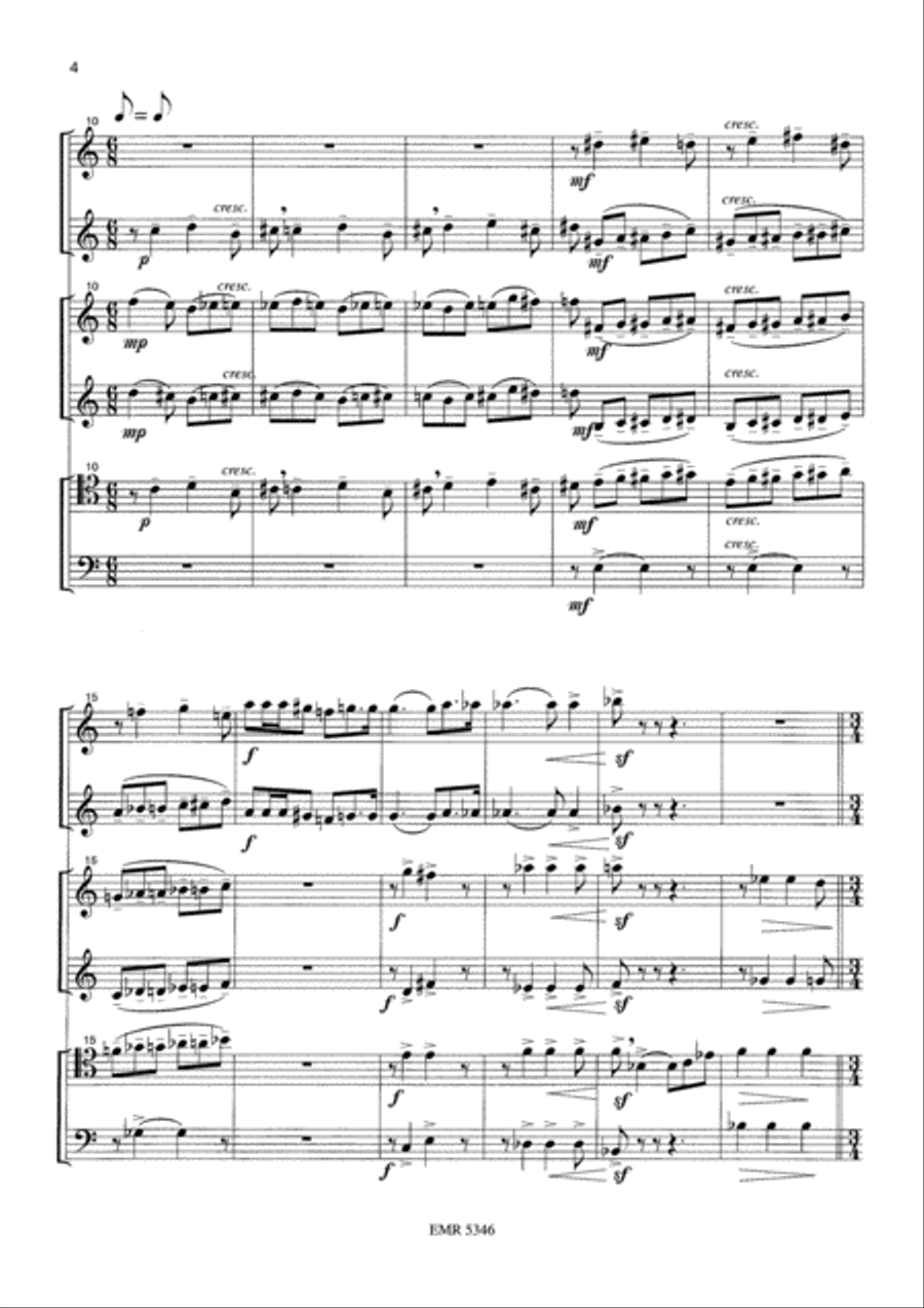 Petite Fanfare Petite Fanfare Chamber Music scores gallery preview page 5