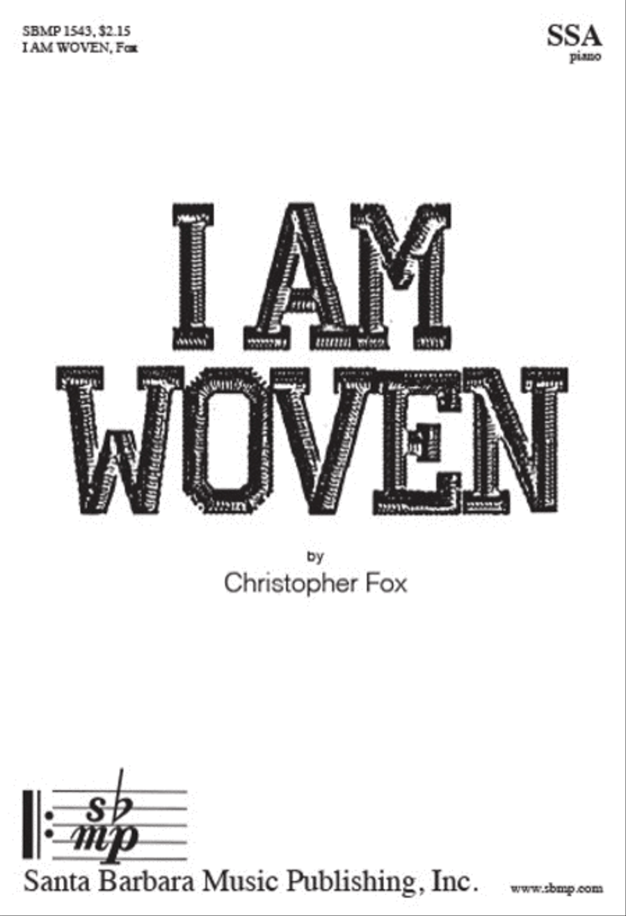 I Am Woven - SSA Octavo SSA scores gallery preview page 1