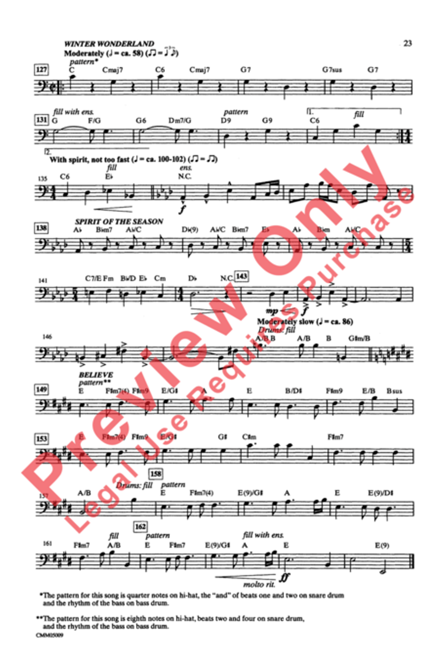 The Polar Express: A Choral Medley 4-Part scores gallery preview page 24