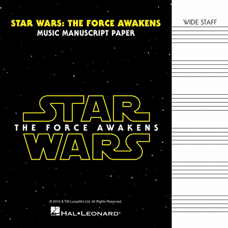 Star Wars: The Force Awakens – Manuscript Paper