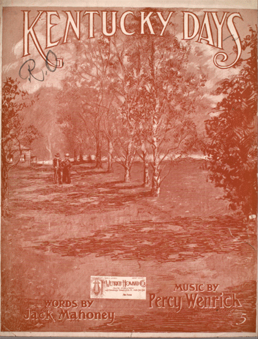 Kentucky Days Voice scores gallery preview page 1
