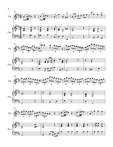 Violin Sonata in D III. Allegro