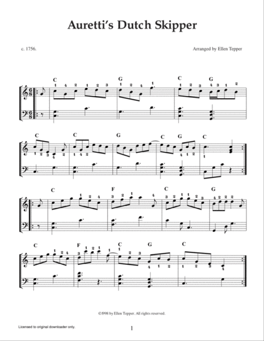 The Harper's Accomplice Small Ensemble scores gallery preview page 5