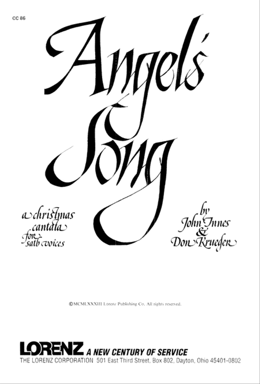 Angels' Song Angels' Song 4-Part scores gallery preview page 3