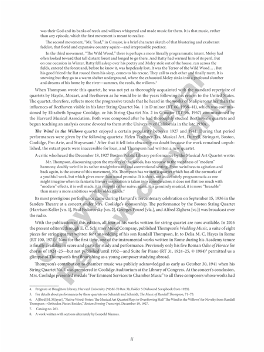 The Wind in the Willows String Quartet scores gallery preview page 15