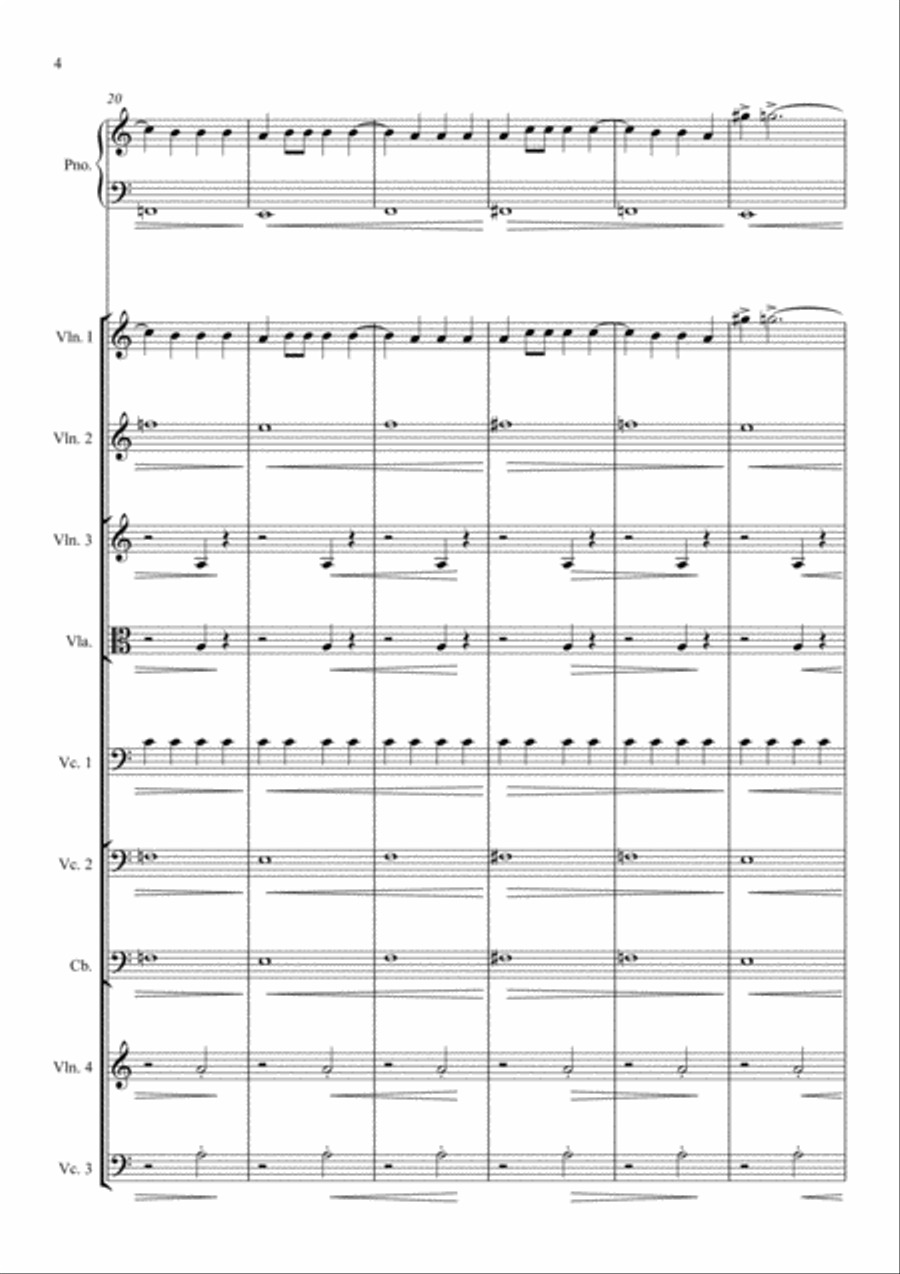 James Bond Theme Full Orchestra scores gallery preview page 6