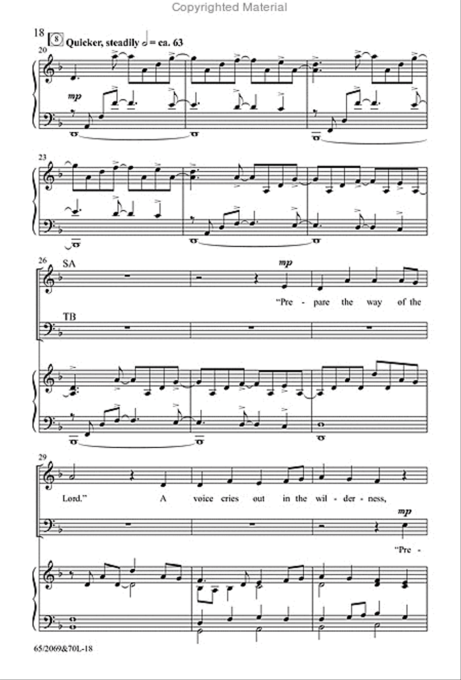 A Noel Celebration 4-Part scores gallery preview page 6