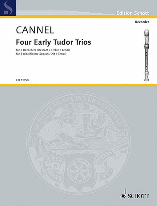 Book cover for Four Early Tudor Trios