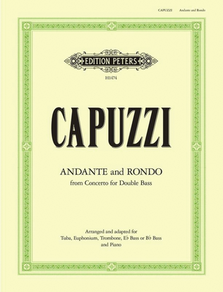Capuzzi - Andante And Rondo Trombone Or Tuba/Piano