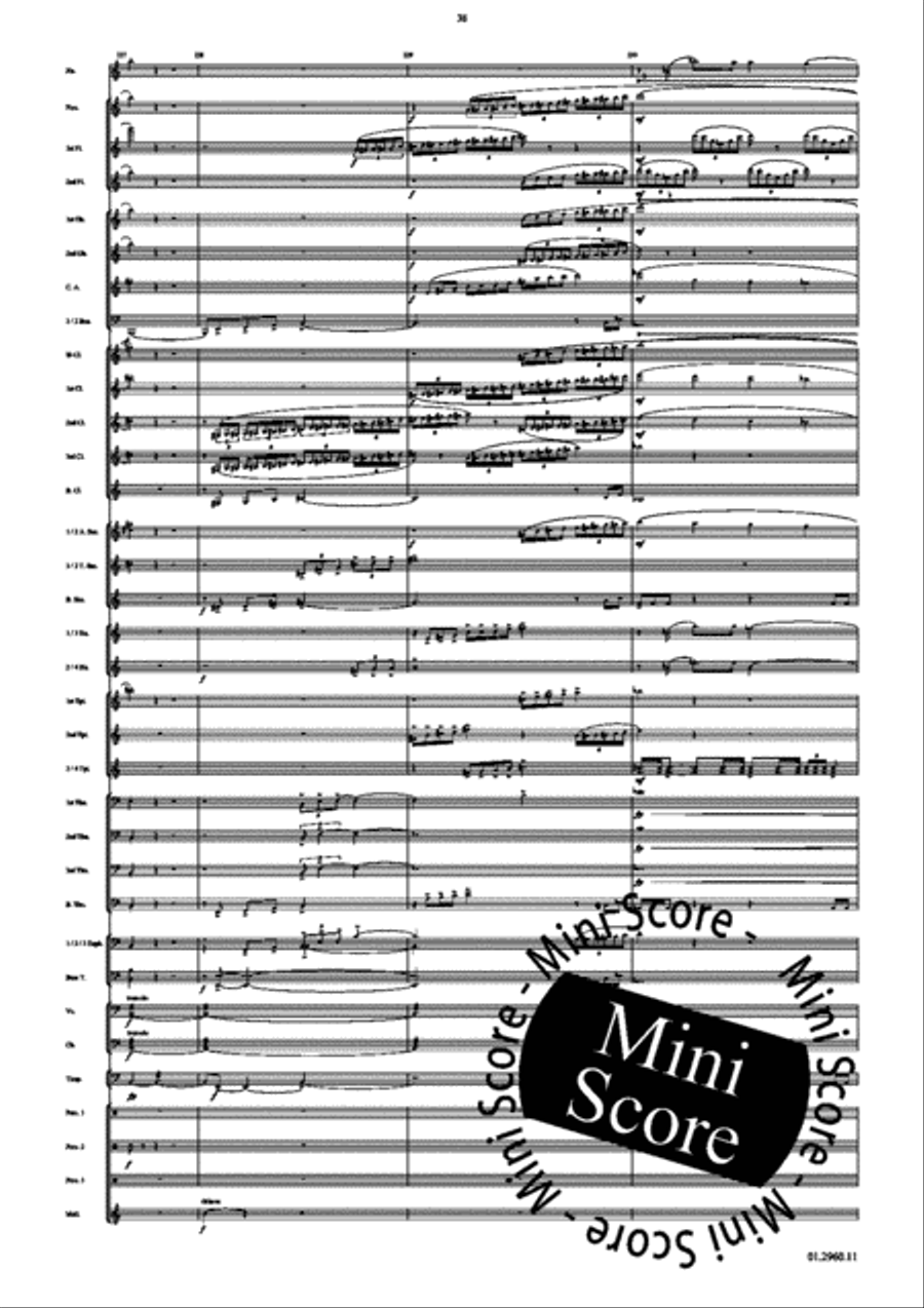 Jeanne d'Arc Concert Band scores gallery preview page 44