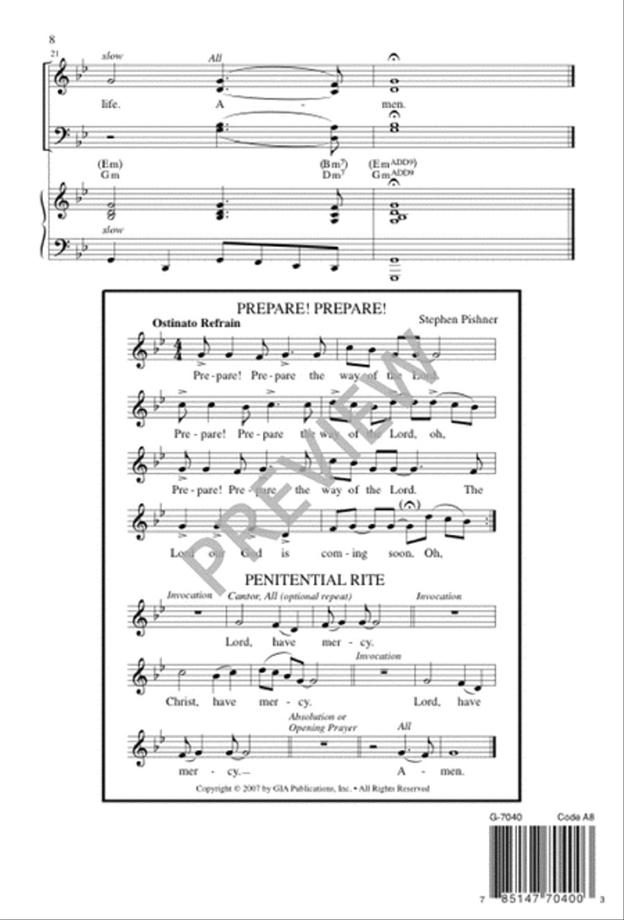 Prepare! Prepare! 3-Part scores gallery preview page 9