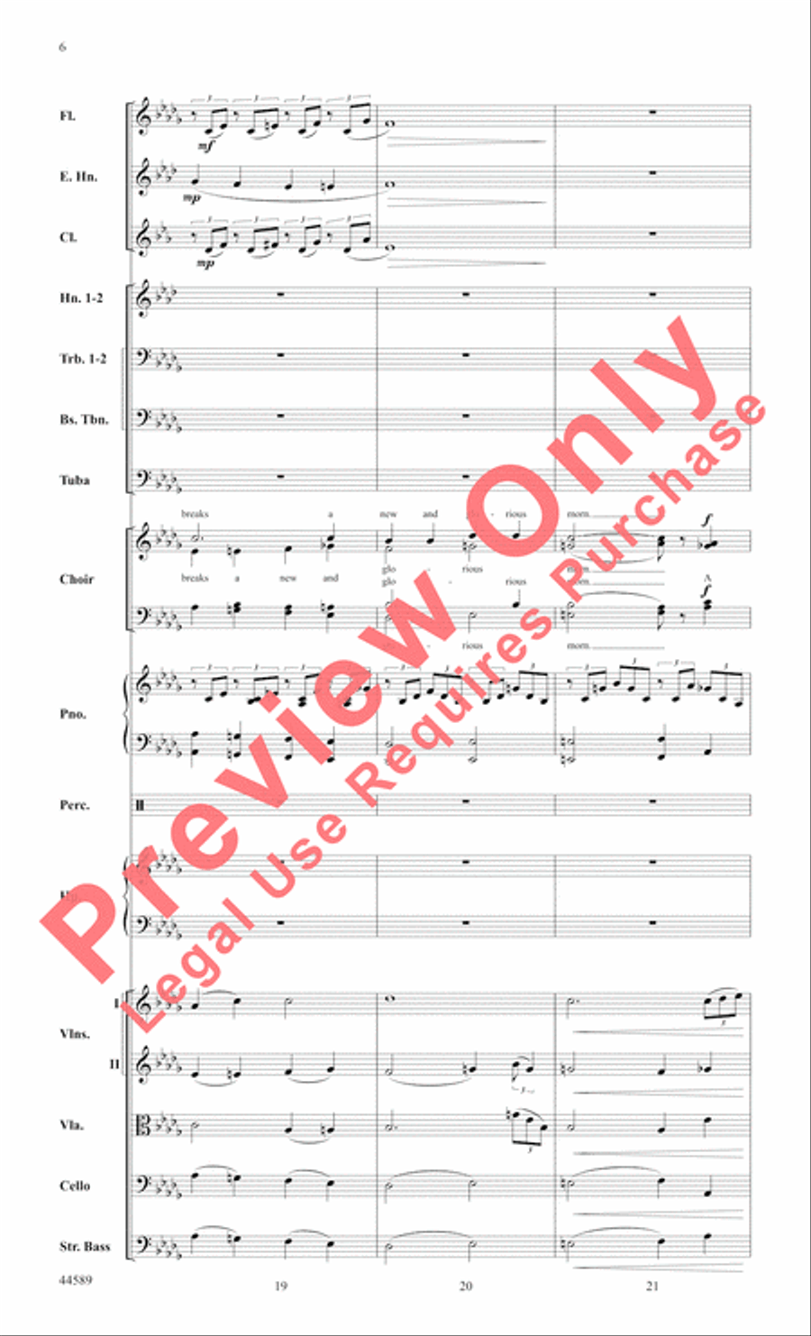Song of Bethlehem Song of Bethlehem Choir scores gallery preview page 7
