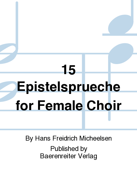 15 Epistelsprüche für Frauenchor (1960)